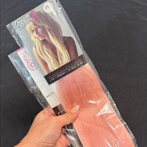 Pink Hair Extensions